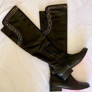 betsey johnson over the knee boots